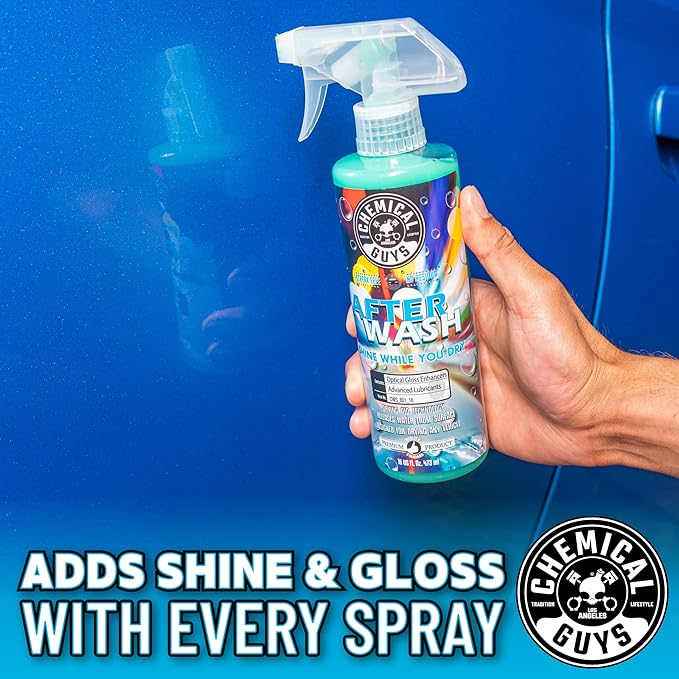 Chemical Guys CWS_801_16 After Wash Sprayable Gloss Boosting Car Wash Drying Aid (Helps Reduce Water Spots), 16 fl. Oz (Pack of 2)
