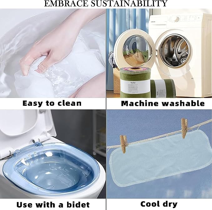 Reusable Toilet Paper Washable - 56 Pack Reusable Toilet Paper Rolls,Bidet Towels,Soft Washcloths,Cloth Reusable Toilet Tissue,Washable Paper Wipes for Rv Camper Tp