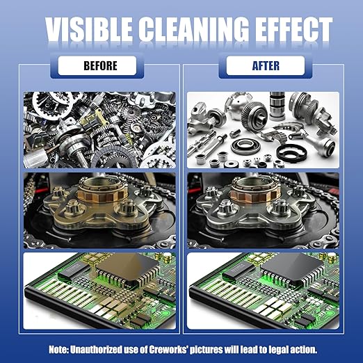 Large Professional Ultrasonic Cleaner 10L with Digital Timer & Heater Ultra Sonic Parts Cleaner Carburetor Cleaning Machine Lab Ultra Sound Cleaner Stainless Steel Tank, Fast Cleaning for Tools PCB