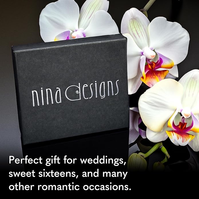 NINA DESIGNS Sterling Silver Rings - Adjustable Ring, Silver Jewelry for Women, 925 Sterling Silver, Gift for Women Women’s Rings