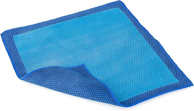 The Rag Company Ultra Clay Towel - Clay Bar Results in Minutes, Smooth Paint Fast, Enhance Gloss & Wax Bond (12"x12")