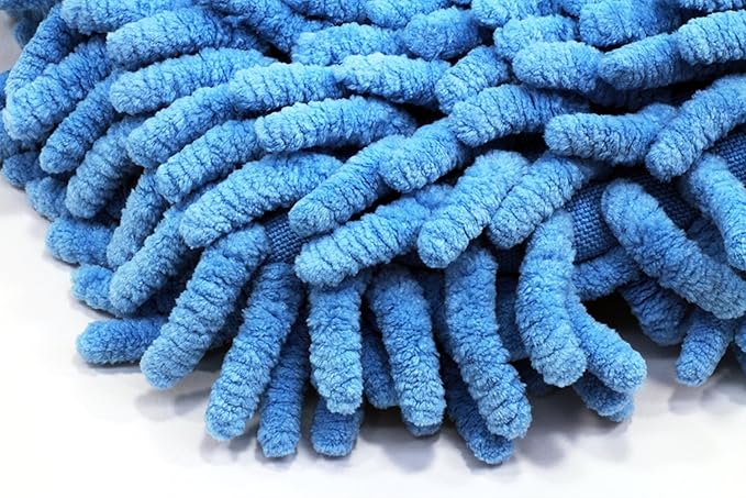Real Clean 18 Inch Chenille Microfiber Wet Mop Pad (Pack of 2)