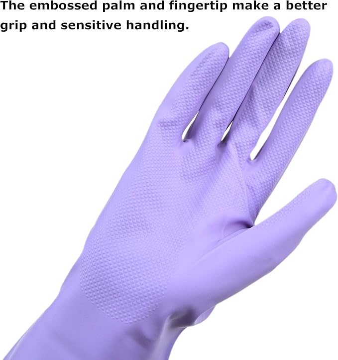 Star Gloves Cut Resistant long-lasting Latex Cleaning Gloves Reusable Kitchen Gloves durable Dishwash
