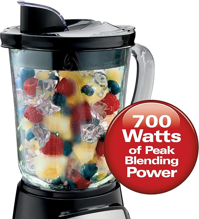 EUREKA Airspeed Ultra-Lightweight Compact Bagless Upright Vacuum Cleaner, Replacement Filter, Blue & Hamilton Beach 58148A Blender to Puree - Crush Ice - and Make Shakes and Smoothies