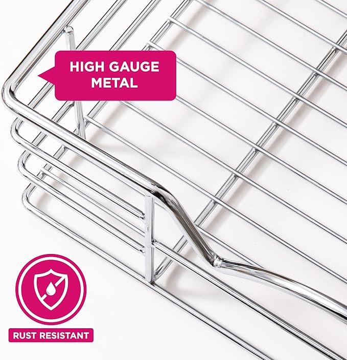 HOLDN’ STORAGE Pull Out Cabinet Organizer, Slide Out Drawer for Kitchen Cabinets & Pantry, Roll Out Shelf for Pots, Pans & Under Sink Storage, Heavy-Duty Full-Extension, 26"W x 21"D x 5"H