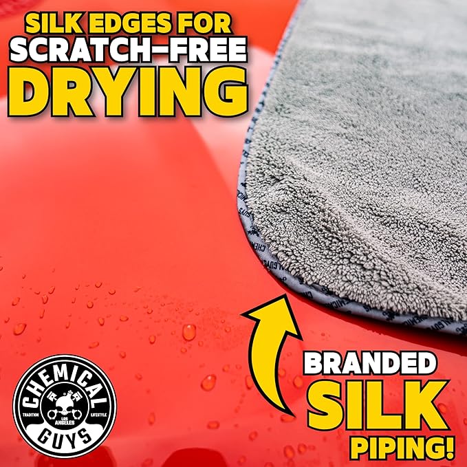 Chemical Guys Super Absorbent Microfiber Towel and Premium Scratch-Free Microfiber Wash Mitt