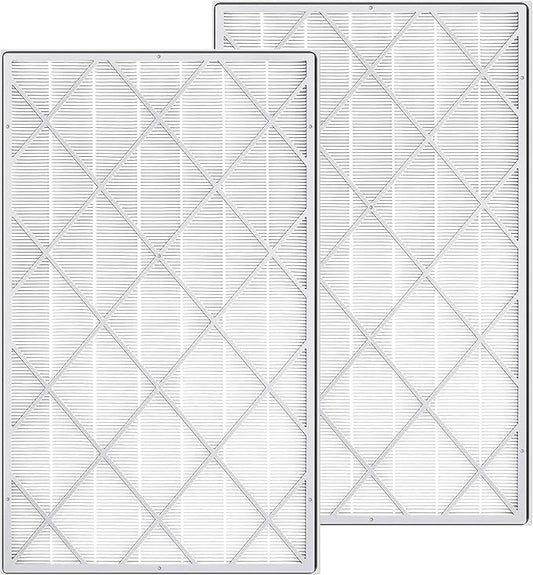 HE601 Replacement Filter for Shark HE6FKPET HE601 HE602 6 Fan, 3-in-1 Filter System - Absorbs 99.97% Particulates, Part # HE6FKPET, HE6FKBAS, HE6FKPRO, 2 Pack