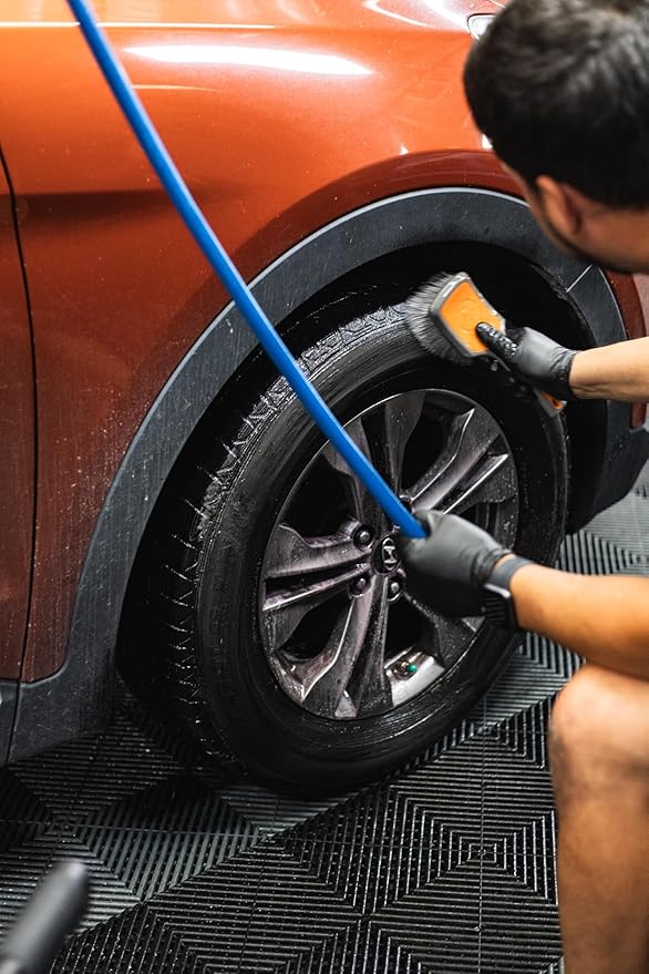 Tire Cleaner - Safely Removes Brake Dust, Dirt, and Debris from Tires, Rubber Floor Mats and Rubber Surfaces; No Sticky or Slippery Residue; Ready-To-Use Formula - 128 oz