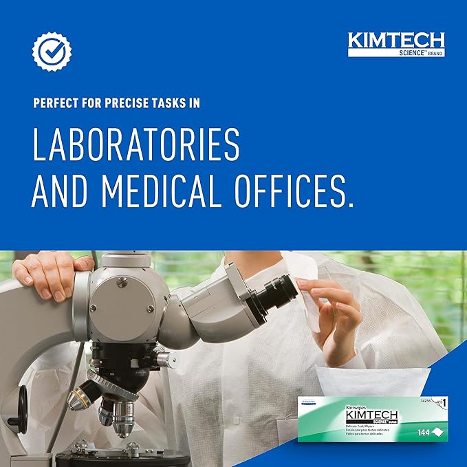 Kimtech Science Kimwipes Disposable Task Wipers 14-7/10 x 16-3/5" 34256, 2100 Ct