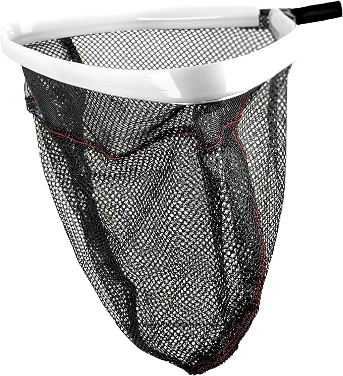 Swimline HYDROTOOLS 80950 Leaf Net For Inground Above Ground Pool Pond | Extra Large Skimmer Net Cleaning Tool & Ultra Fine Deep Mesh Bag | Professional Service Grade Aluminum Frame | Debris Bugs