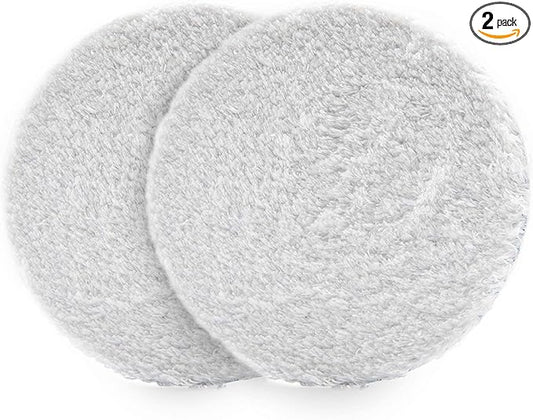 5.25" Microfiber Cutting pad (Pack of 2) - Great for deep Scratches Removal, Heavy Swirl Marks and defect Repair. Fits 5" Backing Plate