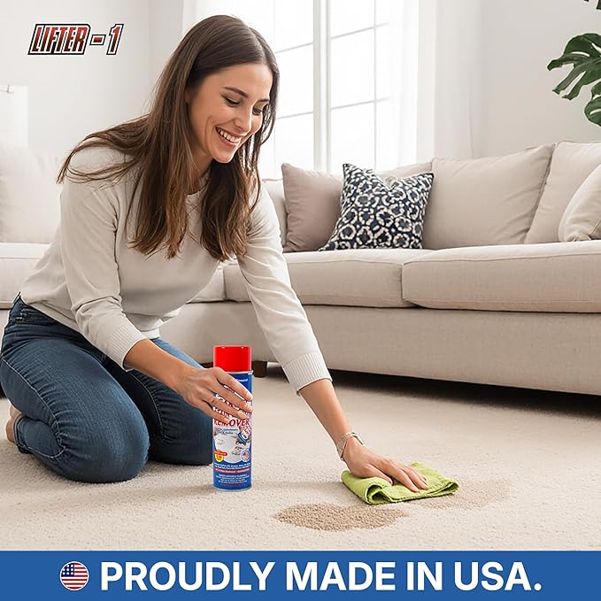 Carpet Spot Remover, Stain and Red Wine Remover and Spot Treatment for Oil, Grease, Urine, Cleaning Performance for Rugs, Upholstery, Fabrics. 18 Fl oz Pack of 1 (72 Fl Oz (Pack of 4))