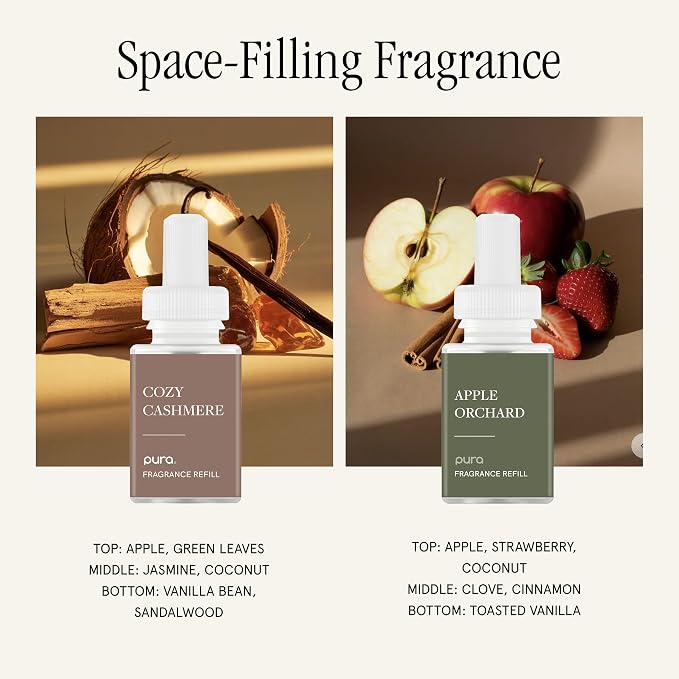 Pura 5 Set - Pura Cozy Cashmere and Apple Orchard