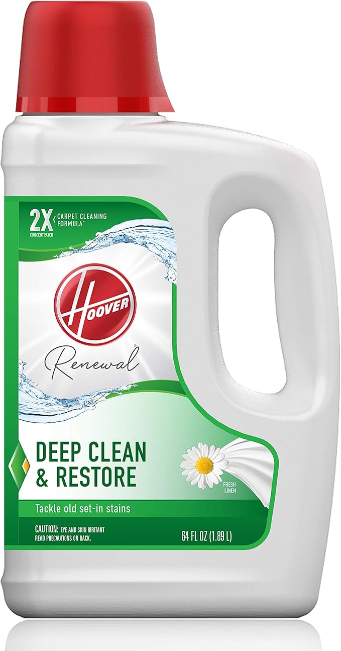 Hoover PowerDash Pet Compact Carpet Cleaner, Shampooer Machine & Paws & Claws Deep Cleaning Carpet Shampoo with Stainguard & Renewal Deep Cleaning Carpet Shampoo, Concentrated Machine Cleaner Solution