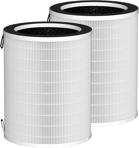 MAX HEPA Filter Replacement Compatible with Afloia MAX/MAGE/MAGE PRO and Sans/Air-Honati/Compass Home Smart/Taylor Swoden/Cuckoo CAC-J1510FW Air Cleaner Purifier, 2 Pack