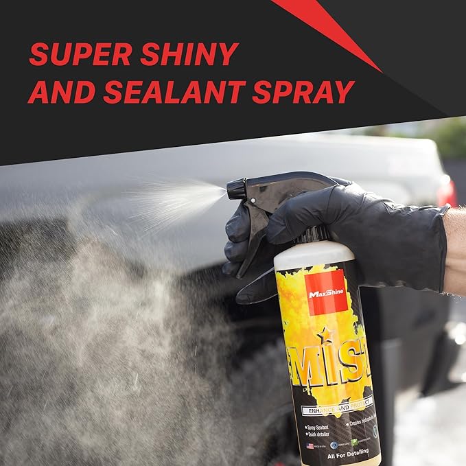 Maxshine All in One Interior Cleaner, Conditioner, & Protectant Kit (AC03) - Professional Grade - Works on Vinyl, Leather, Plastic, & Upholstery