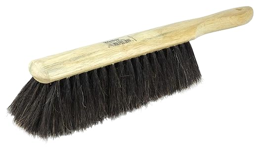 Weiler 44351 9" Brush Length, Horsehair Fill, Wood Block Counter Duster
