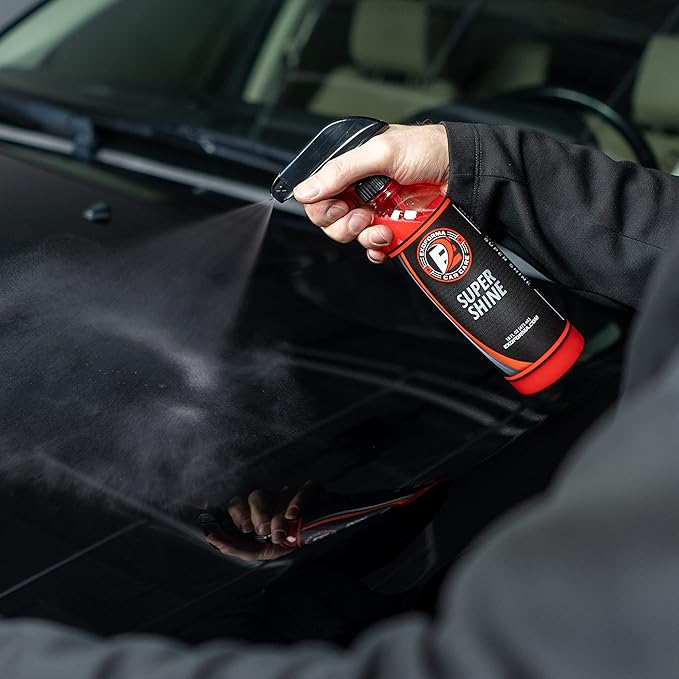 ExoForma Super Shine - High Gloss & Quick Shine Spray for Cars - Car Care Products - Cleaning Spray & Gloss Finish - Easy to Apply, 16 oz