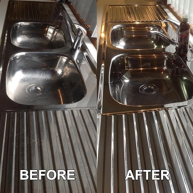 Magic All Metal Polish Removes Tarnish, Oxidation, Corrosion & Surface Rust, Leaving a Protective Coating, Ideal for Antiques, Jewelry and more 3 x 6.7floz