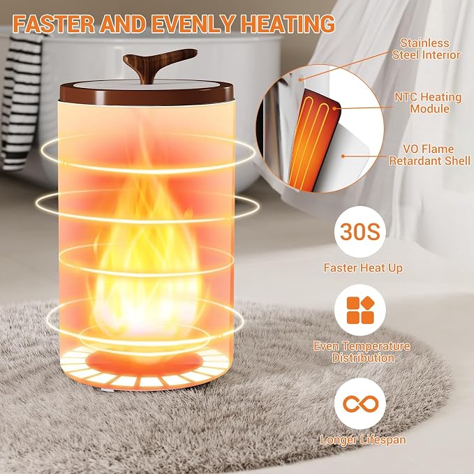 Towel Warmer with Timer - 20L Capacity, Adjustable Temperature & Auto Shut-Off for Towels & Blankets