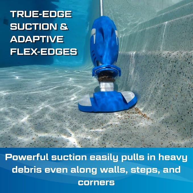 NEW 2026 POOL BLASTER Max Cordless Pool Vacuum for Inground & Above Ground Pools, More Suction Power, 60 Min Runtime, Omni-Directional Rollers, Easy Charging, Handheld, Rechargeable Pool Cleaner Vac