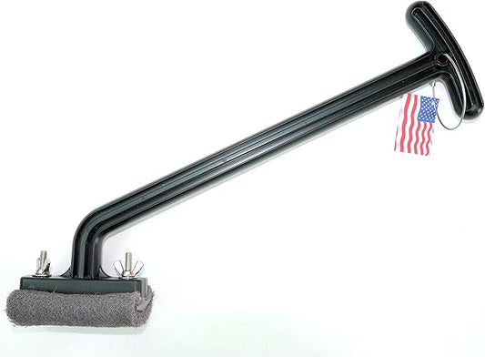 BBQ Cleaning Brush Safe for People, Bristle-Free - NO Bristles That can Stick to Your Food, Made in USA!