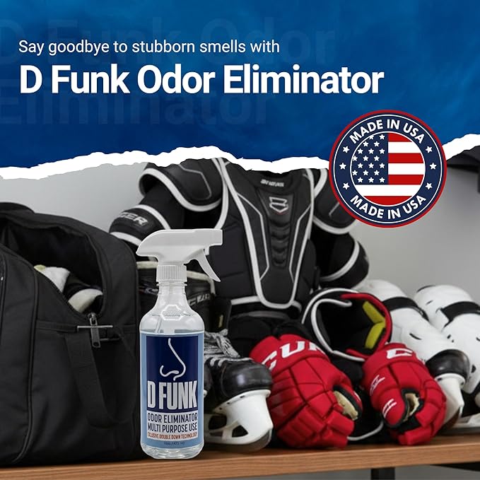 Ardent D Funk Odor Eliminator for Strong Odor, 16 oz. Bottle, Spray to Remove Smells and Odors, Pet Supplies, Sport Shoes and Equipment, Coolers, Made in USA