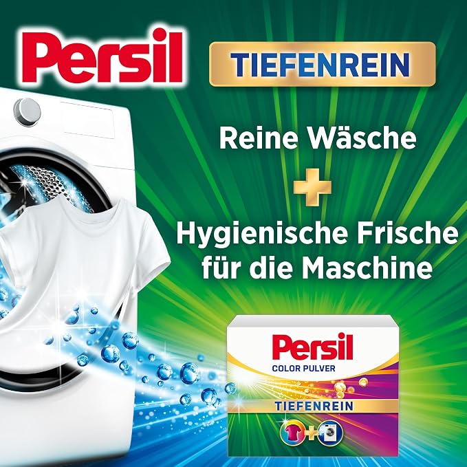Persil Color Detergent Powder (90 Loads | 11.9 lbs | 5.4 kg) - Laundry Detergent for Color - Deep Clean Laundry and Freshness for the Machine