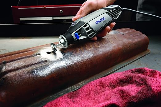 Dremel 428 Carbon Steel Brush Accessory Set, 2 Brushes (19 mm) for Cleaning and Removing Rust of Metal Materials