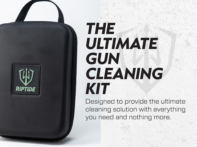 Riptide Armory Advanced Gun Cleaner & CLP+ Graphene 2 Step Kit - Clean, Lube, Protect Long-Lasting Formula - Nano Coat Technology - Veteran Founded & Formulated by Former US Navy Seal