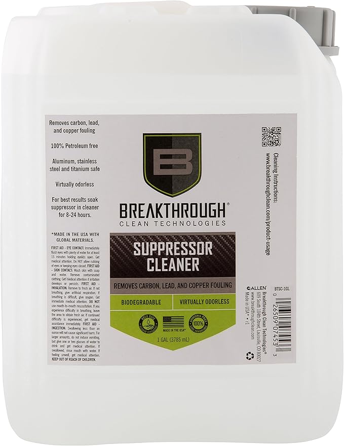 Breakthrough Clean Technologies Suppressor Cleaner