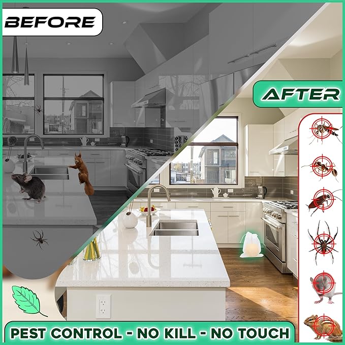12Pack Rodent Repellent Balls Moth Balls for Rodents Mothballs for Rodents or Mothballs for Outdoor Pests Mice Repellent Indoor Rat Repellent for House Attic Basement Office Garage RV etc