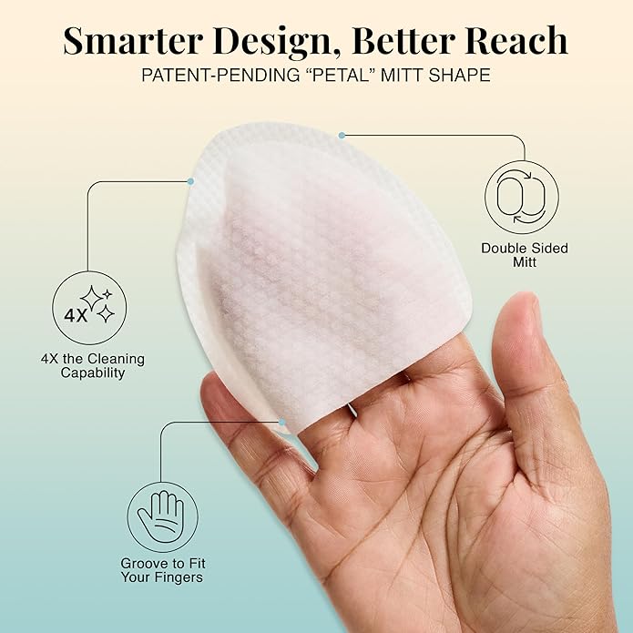 PROPR Premium Double Sided Shoe Cleaning Mitt – Individually Wrapped Travel Shoe Cleaner for Sneakers, Handbags & Leather