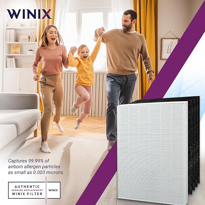 Winix Genuine Replacement Filter S (Model1712-0096-00) for Winix C545 Air Purifier