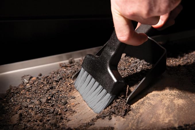 Broil King 65900 Brush Scraper Kit Pellet, Black