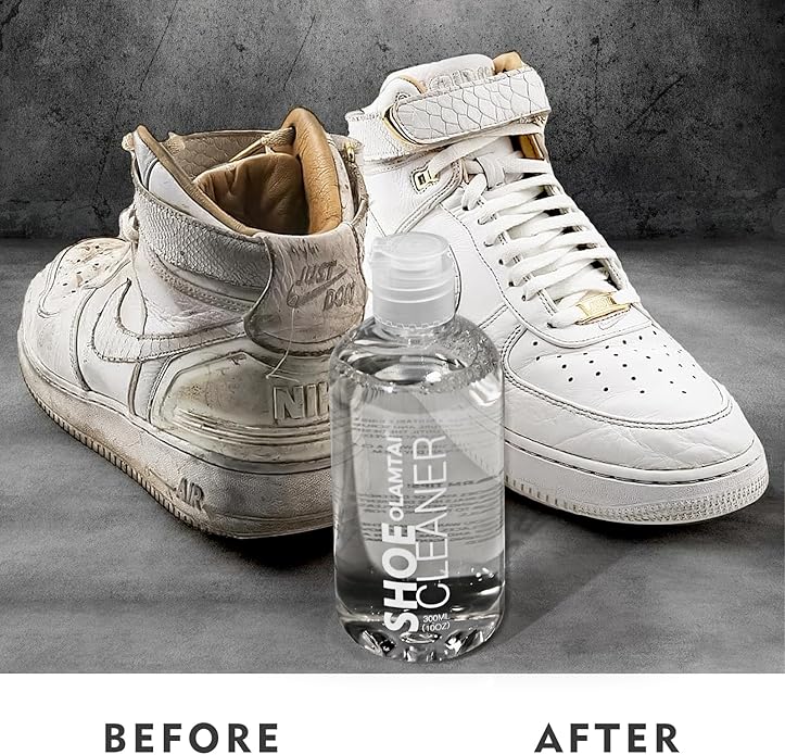 Shoe Cleaner Kit for Sneaker, Cleaning Kit, Sneaker 10Oz with 3 Brush & Microfiber Towel Included, Shoe, Suede, Boot, Canvas, PU, Fabric, etc,Clear,(Madala-SC-210201)