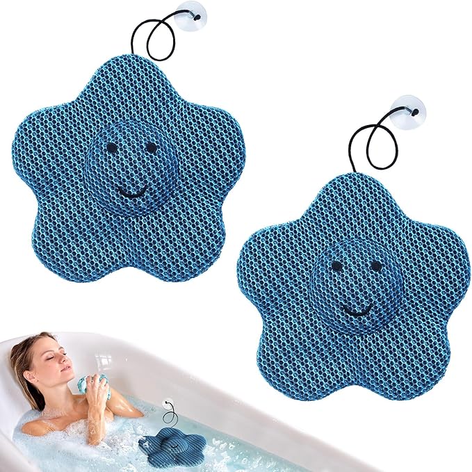 Hot Tub Scum Absorber, Hot Tub Accessories, Spa & Pool Scum Eliminating Balls,Hot Tub Scum Sponge for Hot Tub Oil Absorbing Sponge for Hot Tub Skimmer, Hot Tub Sponge Scum Remover (Flower)