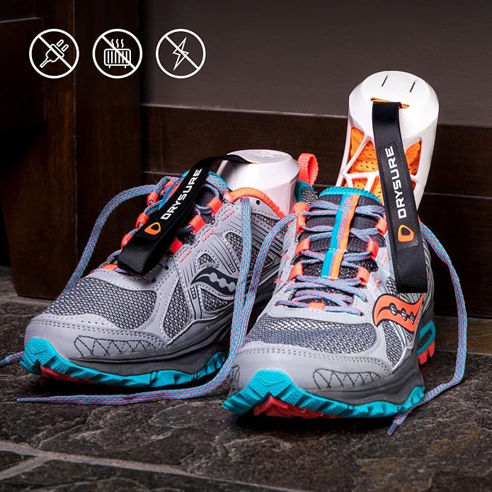 Active Non-Electric Shoe Dryer, Reusable Silica Sneaker & Athletic Shoe Dryer, No Heat, Portable