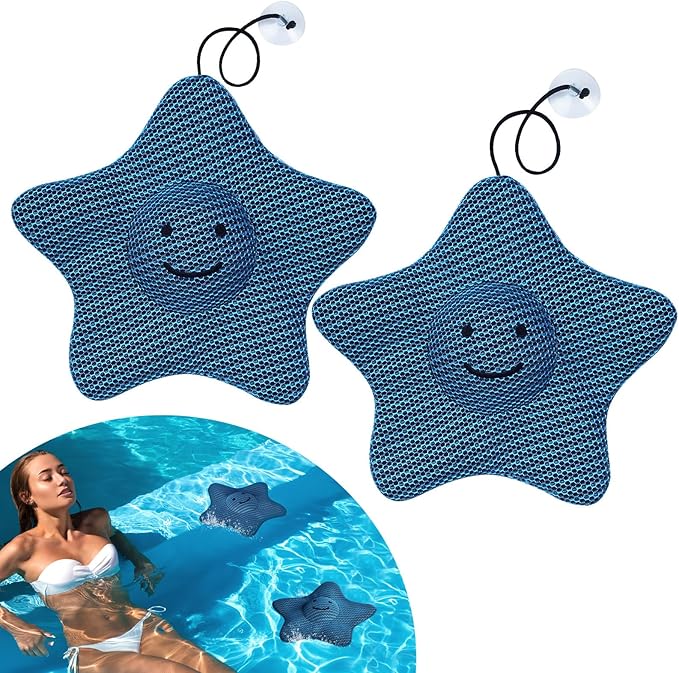 Hot Tub Scum Absorber, Hot Tub Accessories, Spa & Pool Scum Eliminating Balls,Hot Tub Scum Sponge for Hot Tub Oil Absorbing Sponge for Hot Tub Skimmer, Hot Tub Sponge Scum Remover (Starfish)