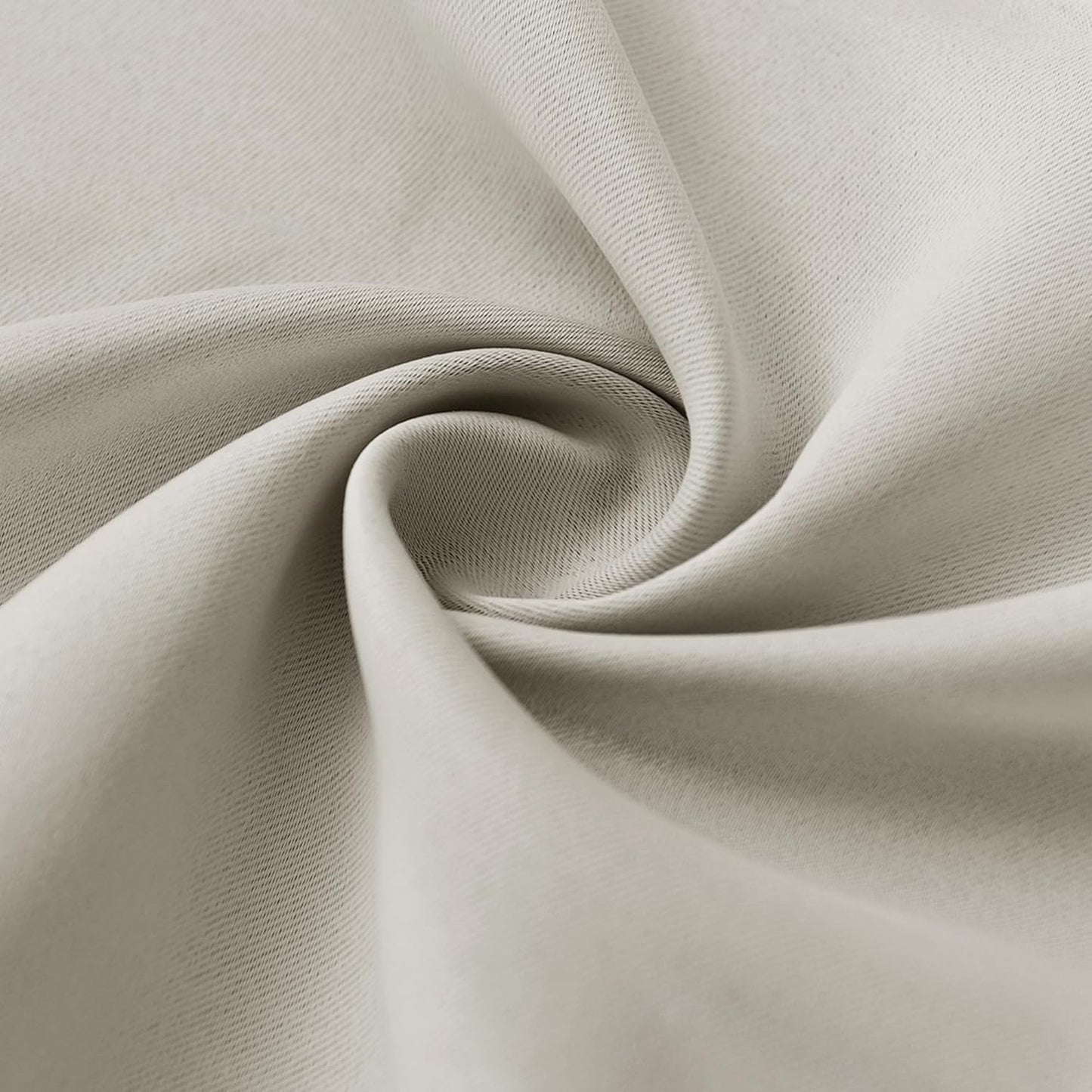 RYB HOME Curtains for Bedroom 63 inches Long, Blackout Thermal Insulating Window Treatment Drapes for Living Room Bathroom Basement Laundry Classroom, W 62 x L 63, Beige, 2 Panels