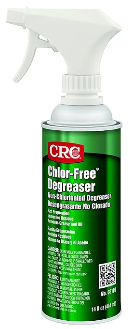 CRC Chlor-Free Degreaser, 14 Fl Oz, 03189CS (Pack of 12)