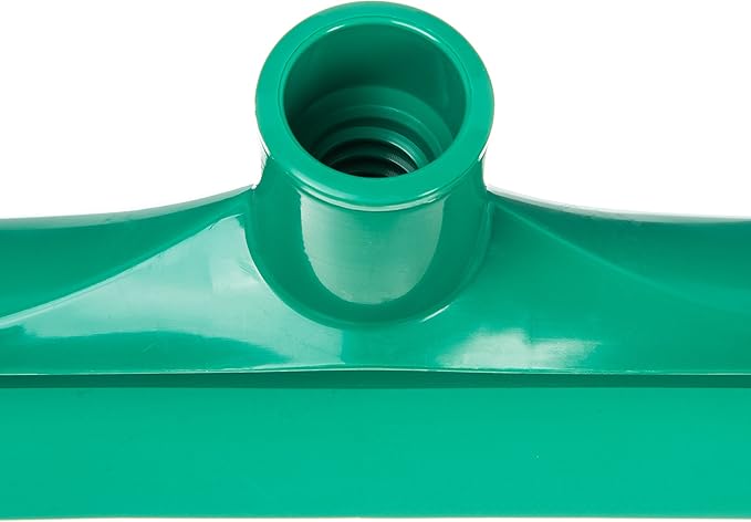 SPARTA 3656809 Plastic Floor Squeegee, Shower Squeegee, Heavy Duty Squeegee With Rubber Blade For Windows, Glass, Shower Doors, Floors, Windshields, 24", Green, (Pack of 6)