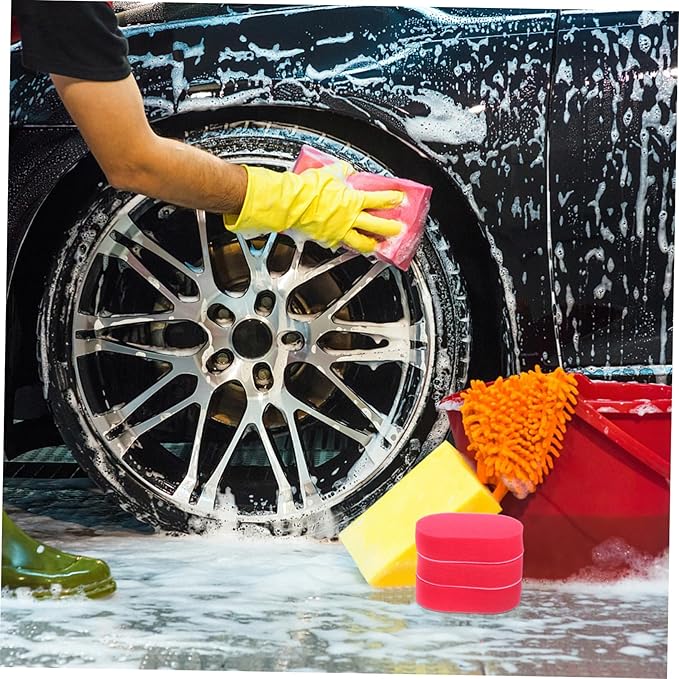Healifty 15pcs Auto Detailing Brush Tire Cleaning Applicator Ergonomic Handle Car Polish