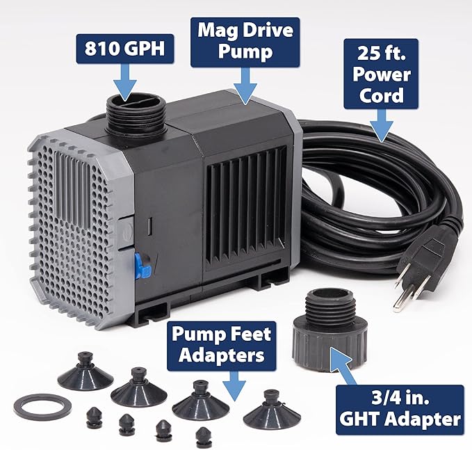 Superior Pump 91658 Tankless Water Heater Pump Kit with Non-Toxic Descaler Solution, 2 Gallon, Select, White