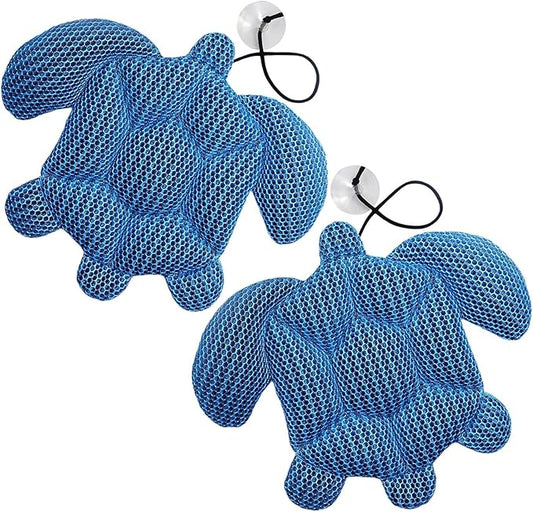 2× Hot Tub Scum Absorber for Spa Hot Tub, Scum Turtle Hot Tub Cleaner Hot Tub Sponges to Soak up Oils, Hot Tub Scum Sponge- Keeps Your Hot Tub Water Clean and Clear