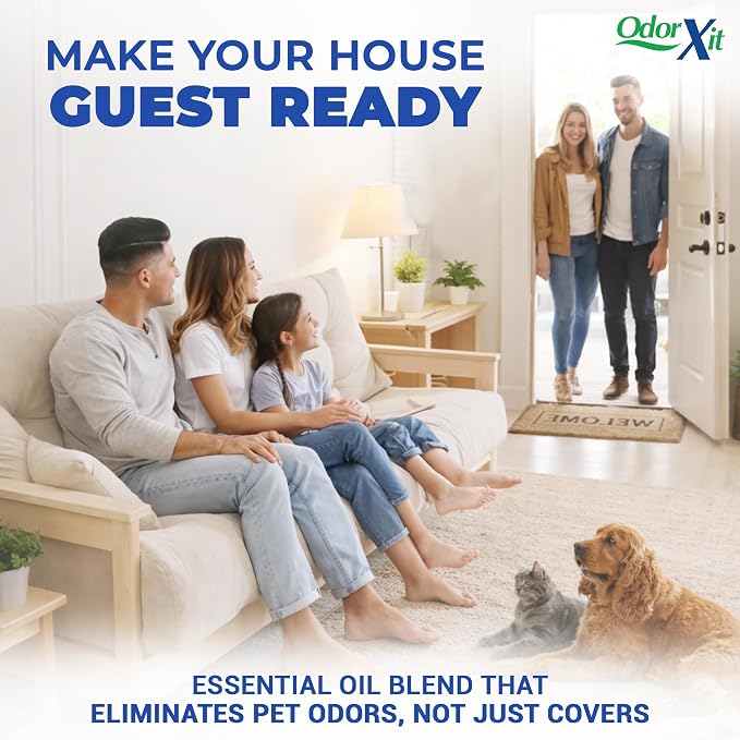 Pet Urine Odor Eliminator Spray, Ideal for Cat, Dog Poo and Urine Smell, Versatile & Natural Odor Neutralizer for Home and Outdoor Use, Ready to Use, 16oz
