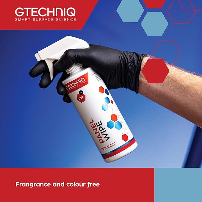 Gtechniq Panel Wipe for Car Cleaning 17 fl oz | Pre-Sealant, Fragrance-Free, Easy to Apply and Long-Lasting Results