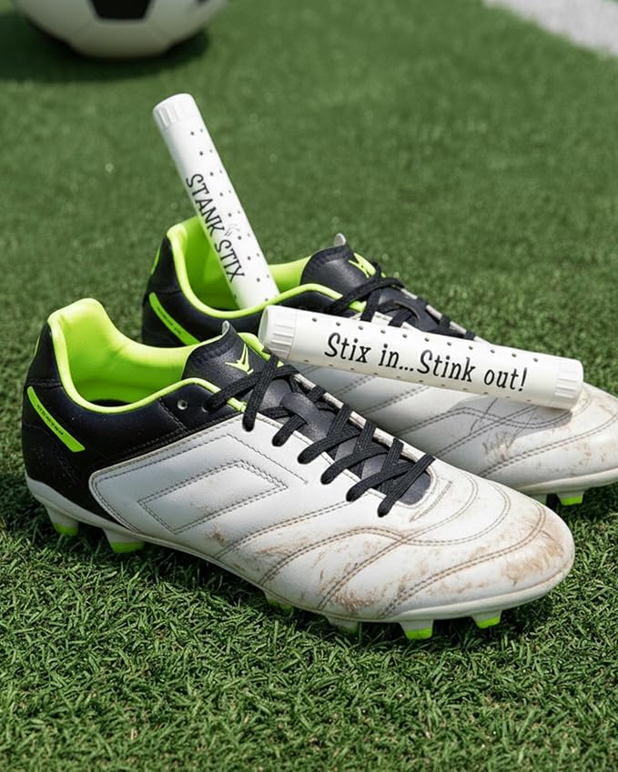 Glovestix StankStix Solos Shoe Deodorizer and Odor Eliminator for Shoes, Boots, Smelly Gym Bags, Boxing, Lacrosse, Soccer & Hockey Gear, Non-Toxic