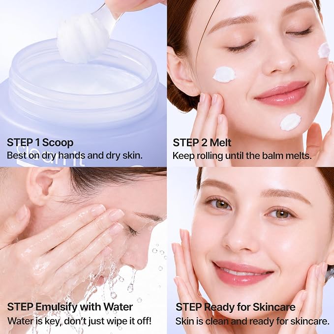 BANILA CO Clean it Zero Calming Cleansing Balm | Korean Makeup Remover for Sensitive Skin | Vegan | Cleansing Oil, Facial Cleanser Made with Centella Asiatica & Madecassoside (100ml / 3.38 fl. oz)