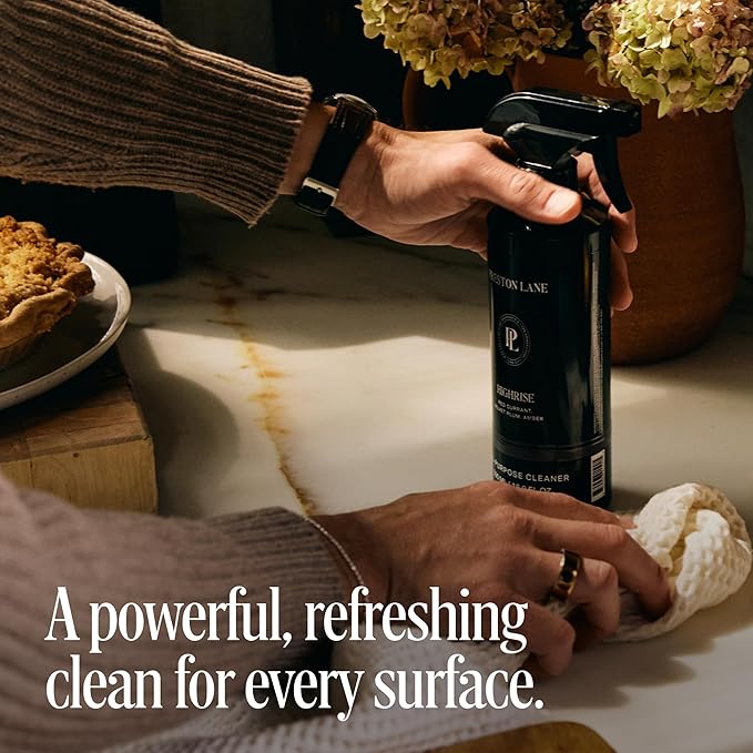 Preston Lane Luxury All-Purpose Cleaner, Doheny Drive Scent | Bio-Based Multi-Surface Spray | Streak-Free Finish, Lifts Dirt, Smudges & Grease | Vegan & Cruelty-Free